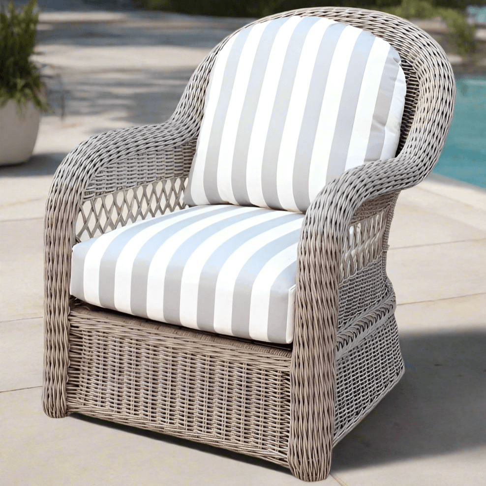 Replacement Cushions for South Sea Rattan Arcadia Lounge Chair