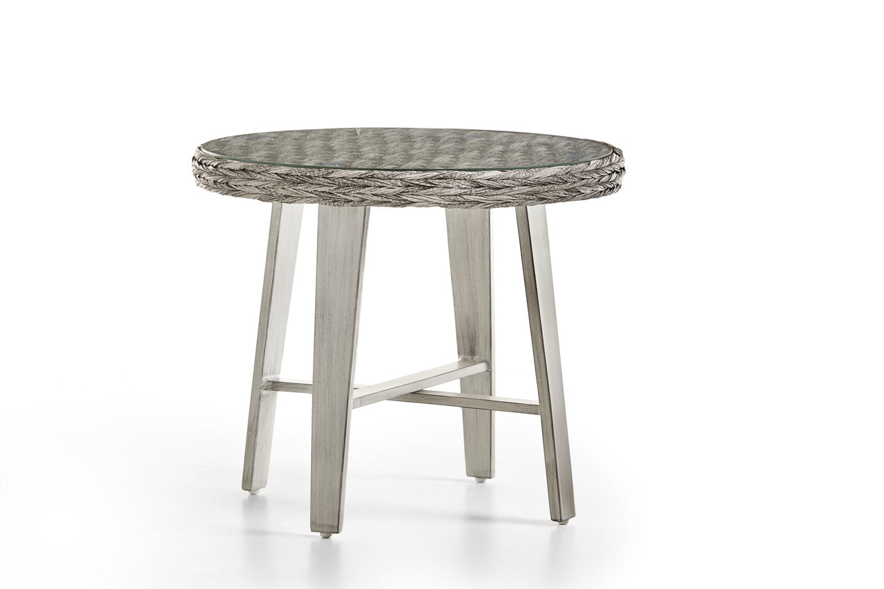 South Sea Rattan Grand Isle Resin Wicker Outdoor End Table