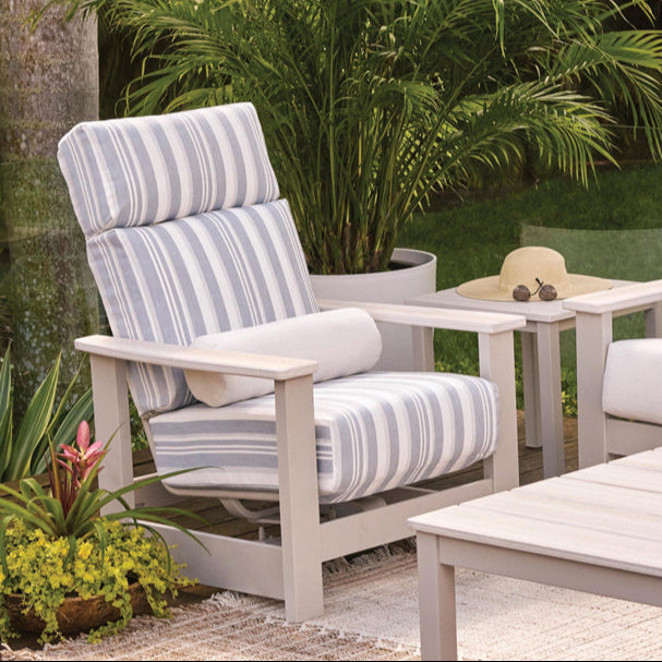 Telescope Casual Leeward MGP Cushion Outdoor Supreme Hidden Motion Arm Chair w/ MGP Arms