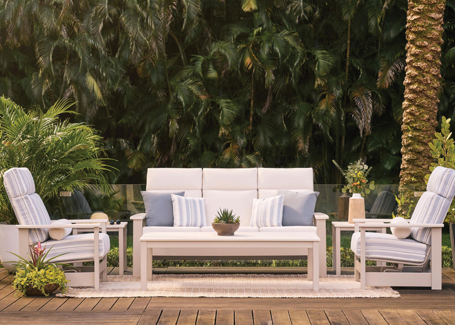 Telescope Casual Leeward MGP Cushion Outdoor Supreme Hidden Motion Arm Chair w/ MGP Arms