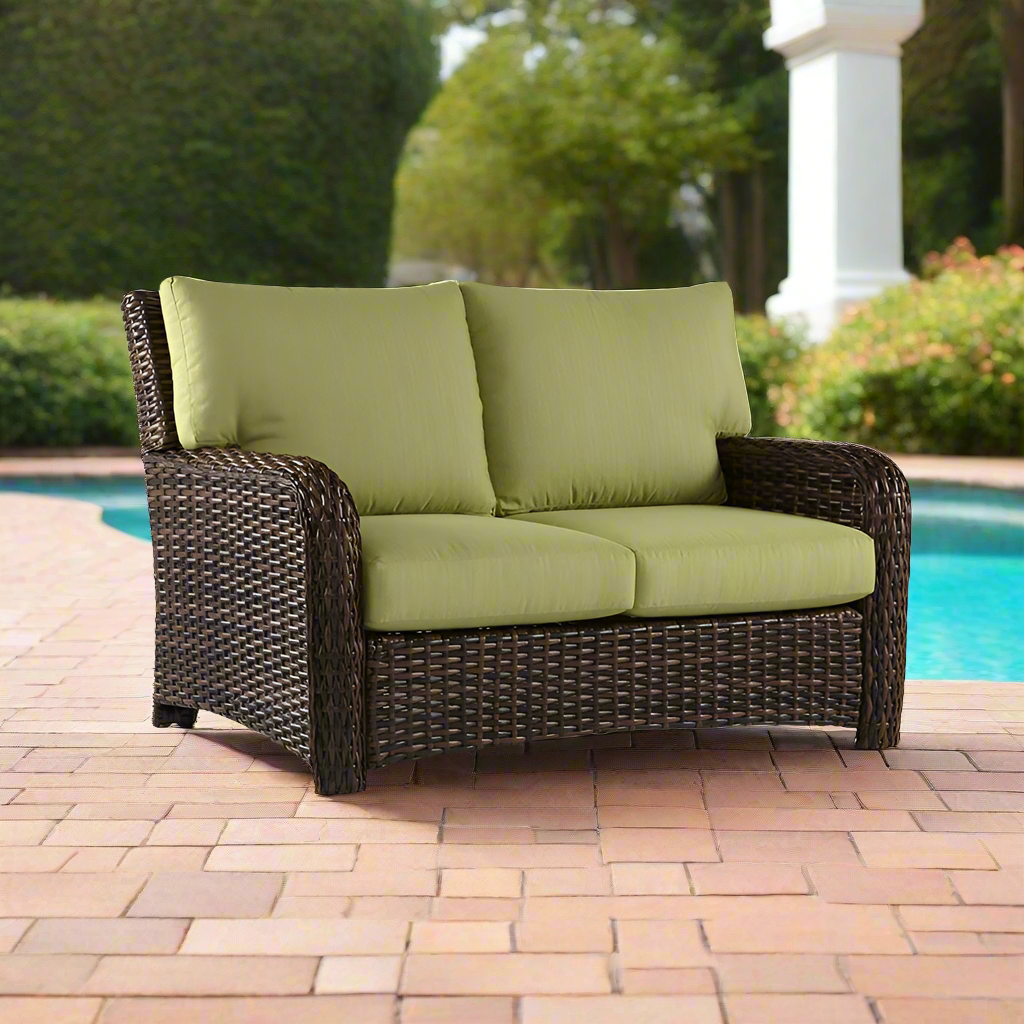 South Sea Rattan Saint Tropez Outdoor Wicker Loveseat