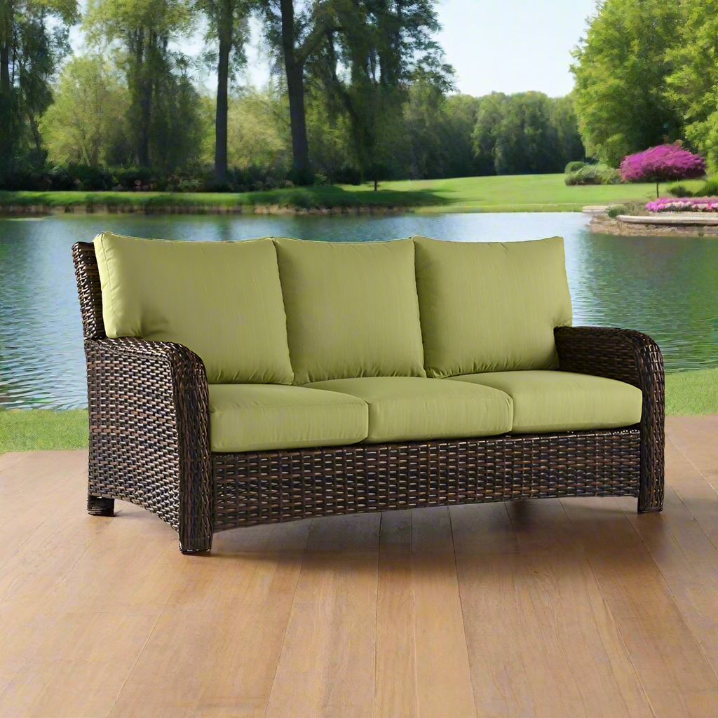 South Sea Rattan Saint Tropez Outdoor Wicker Sofa