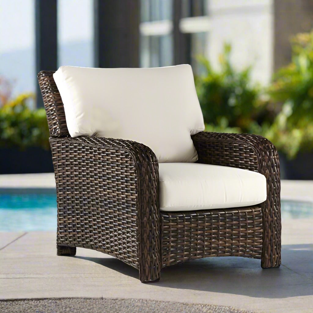 South Sea Rattan Saint Tropez Outdoor Wicker Chair