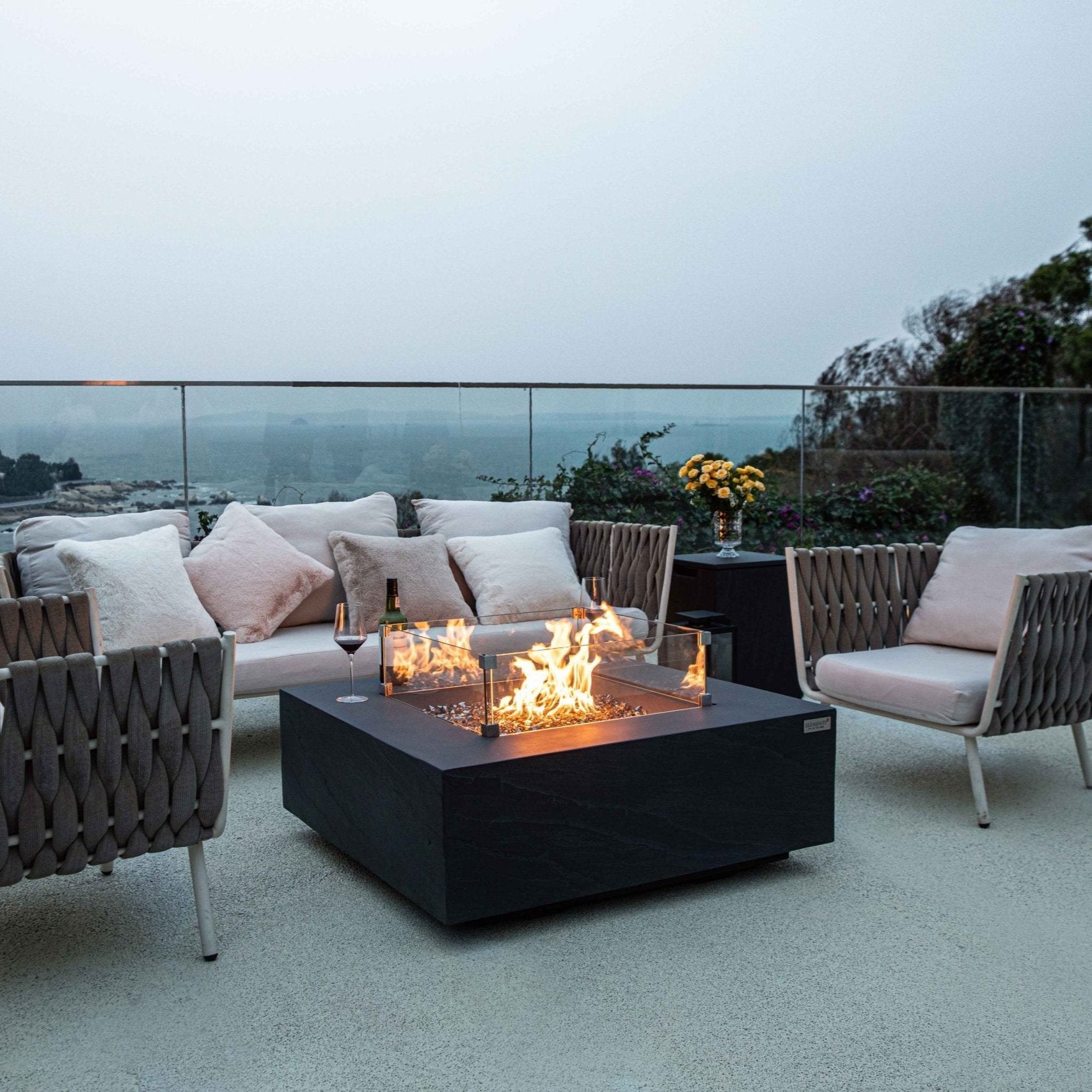 Elementi Plus Roraima Fire Pit Table