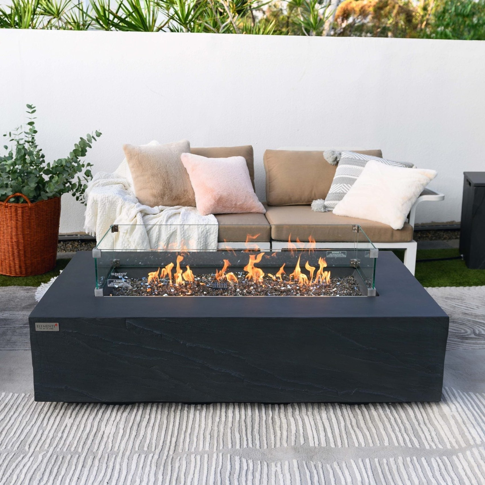 Elementi Plus Cape Town Fire Pit Table