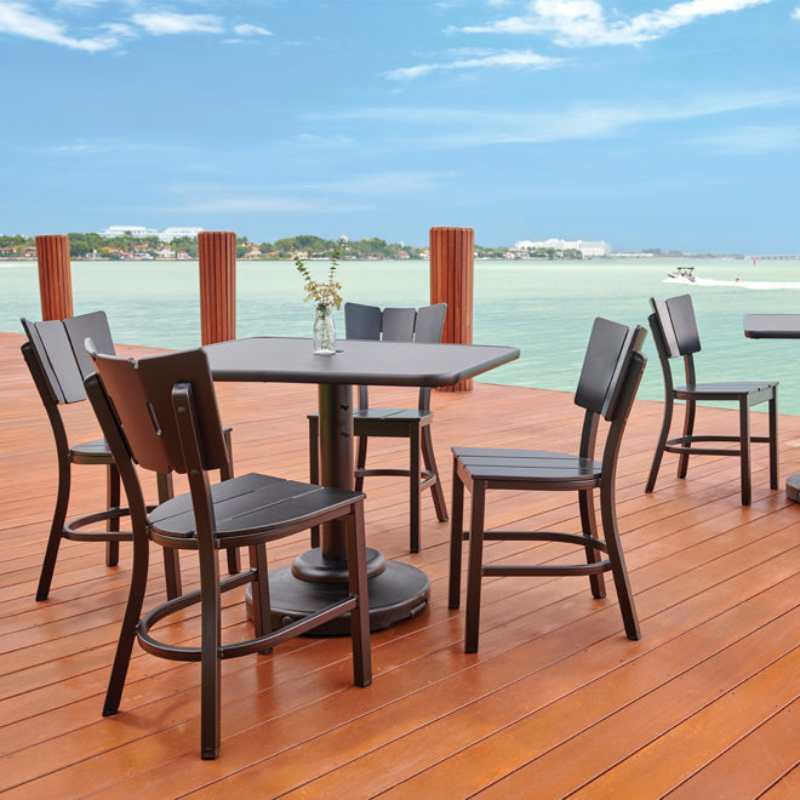 Telescope Casual Avant MGP Aluminum Outdoor Dining Chair