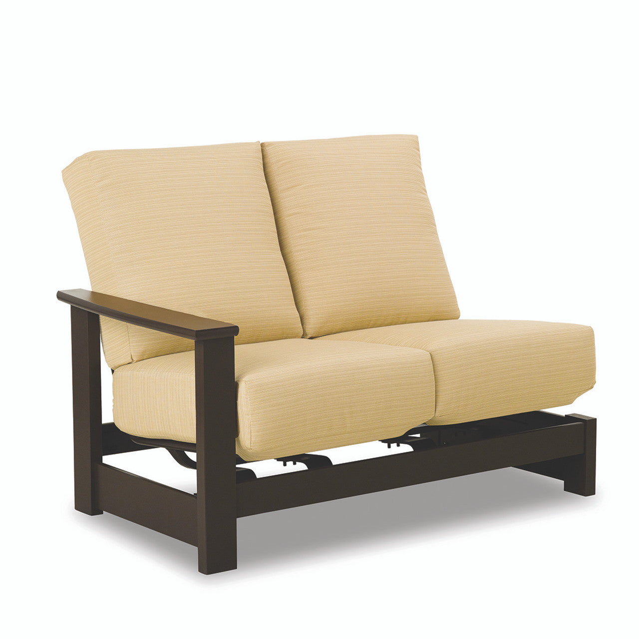 Telescope Casual Leeward MGP Cushion Outdoor Right Arm Two-Seat Hidden Motion Sectional