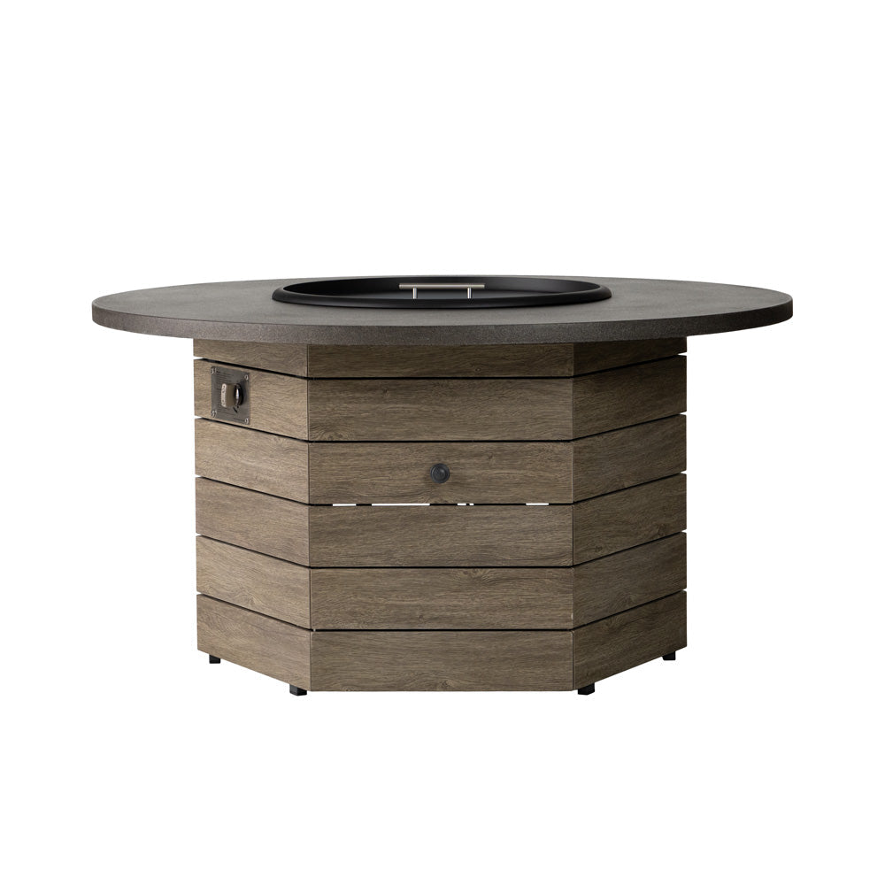 Lloyd Flanders Frontier 48" Hexagonal Fire Table