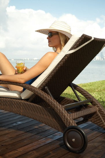 Hospitality Rattan Atlantis Chaise Lounge