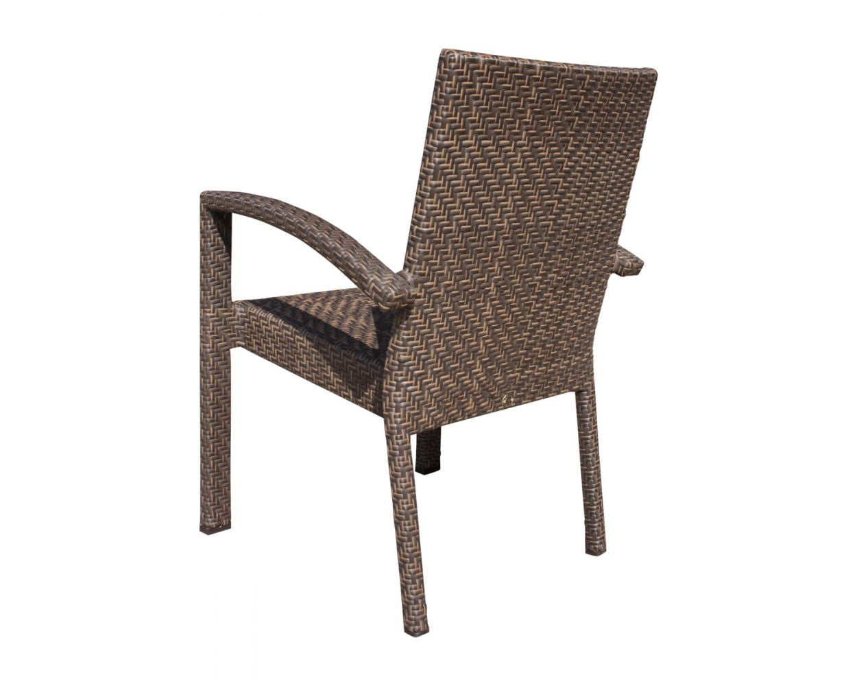 Hospitality Rattan Atlantis Stackable Set of 2 Armchairs