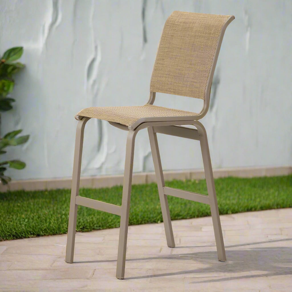 Telescope Casual Aruba II Sling Bar Height Armless Chair