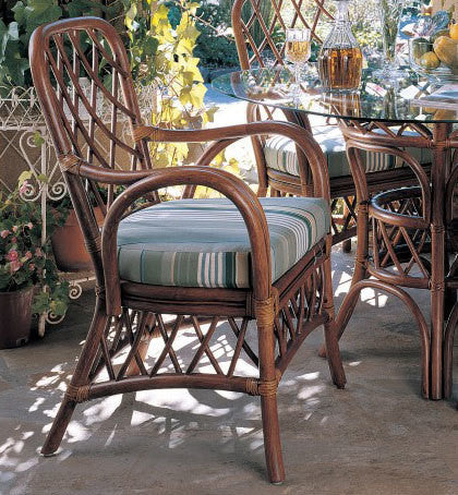 Replacement Cushions for South Sea Rattan Antigua Dining Side Chair