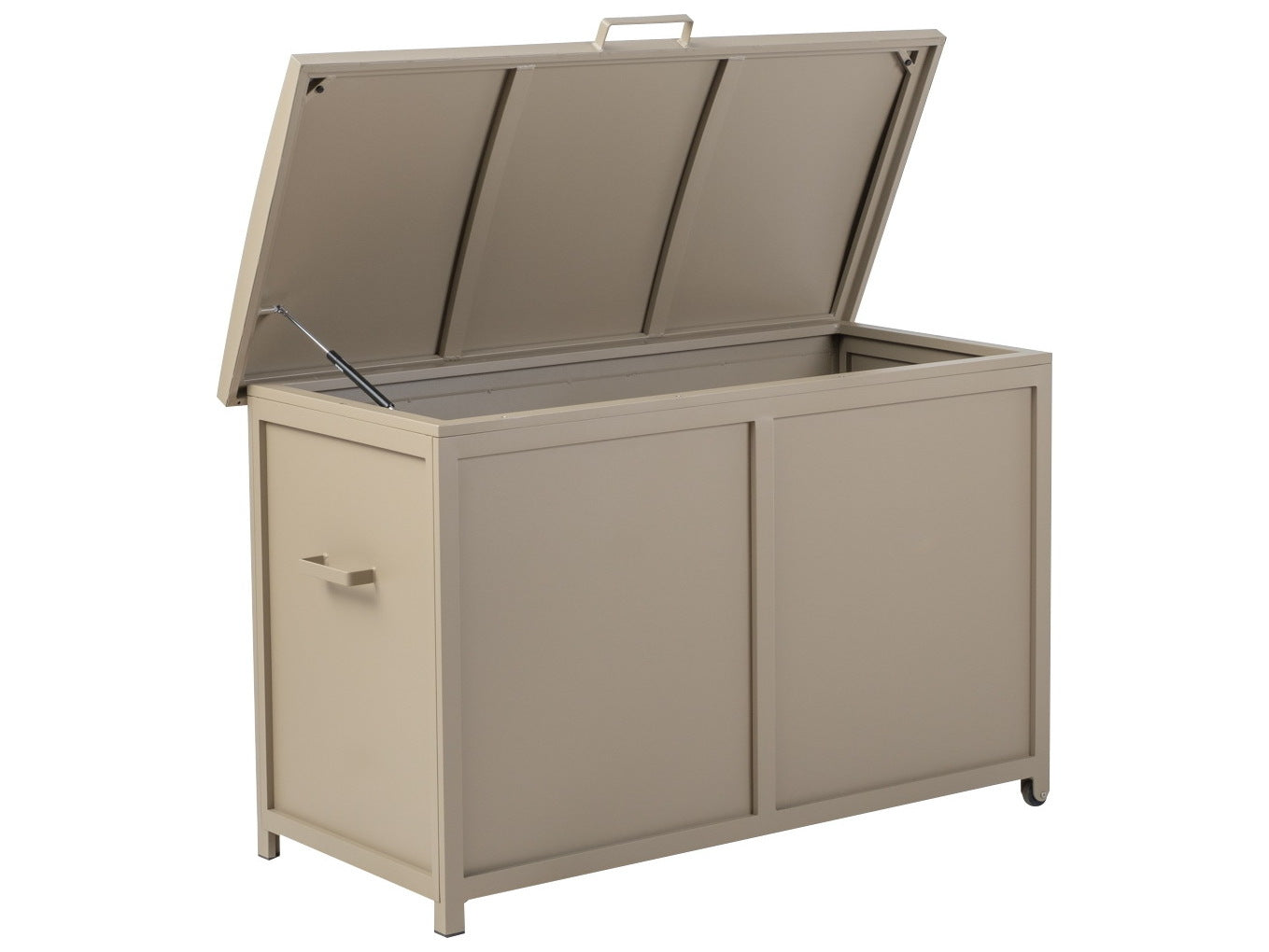Alfresco Home The Yacht Sand Dollar Aluminum Storage/Cushion Cabinet