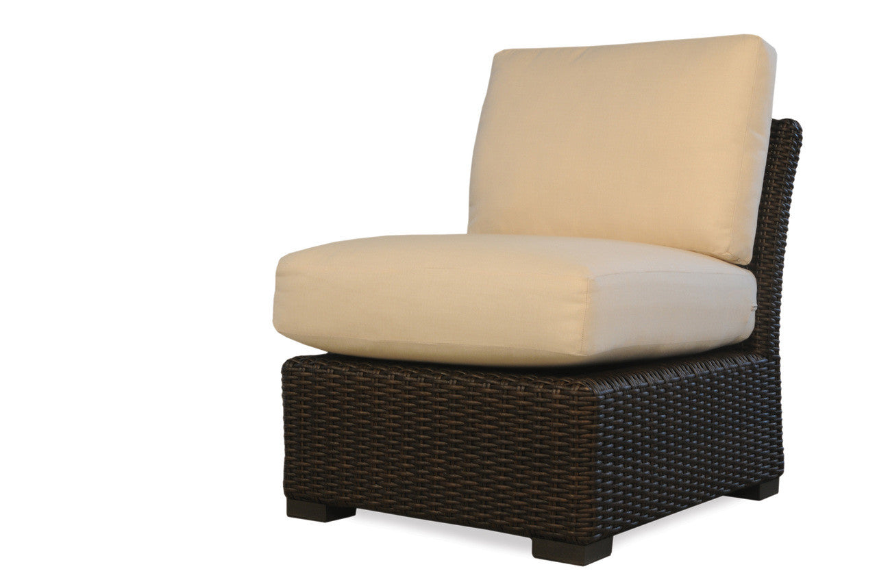 Lloyd Flanders Mesa Woven Vinyl Armless Sectional Chair