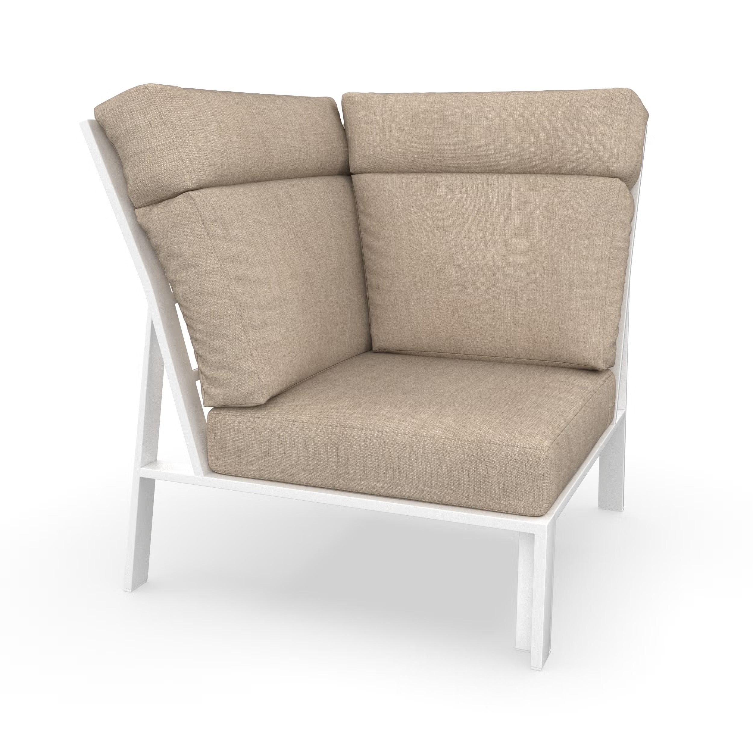 NorthCape International Ashford Patio Sectional 90 Degree Corner Chair