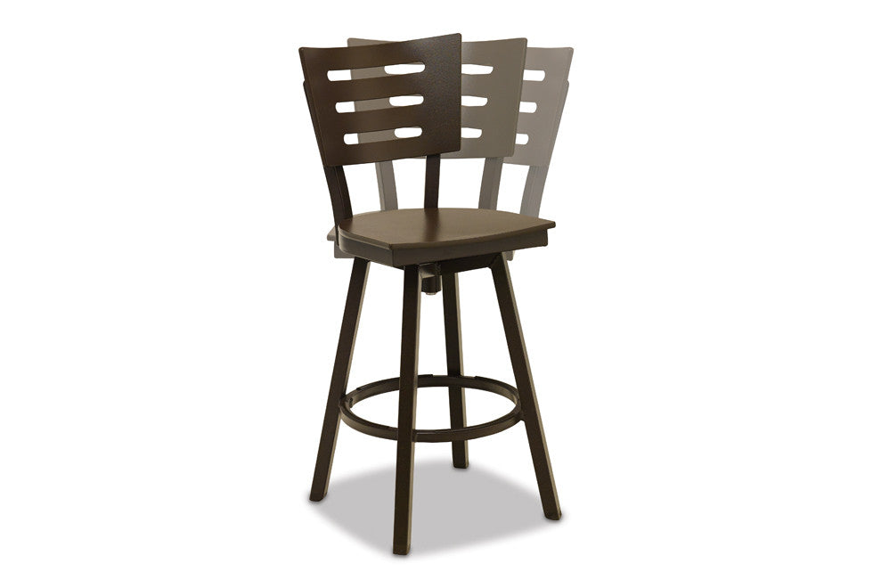 Telescope Casual Avant MGP Aluminum Outdoor Bar Height Armless Swivel Chair