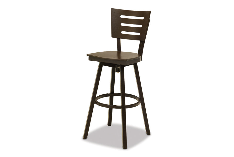 Telescope Casual Avant MGP Aluminum Outdoor Bar Height Armless Swivel Chair