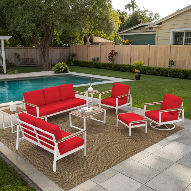 NorthCape International Brighton 8-Piece Ultimate Patio Set