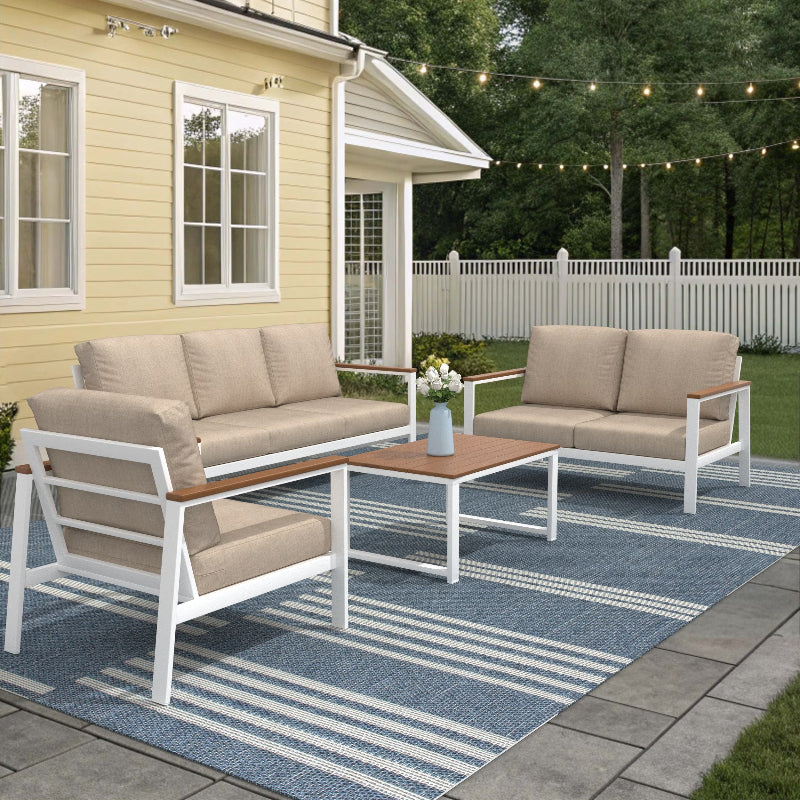 NorthCape International Brighton 4-Piece Lounge Patio Set
