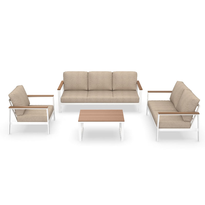 NorthCape International Brighton 4-Piece Lounge Patio Set