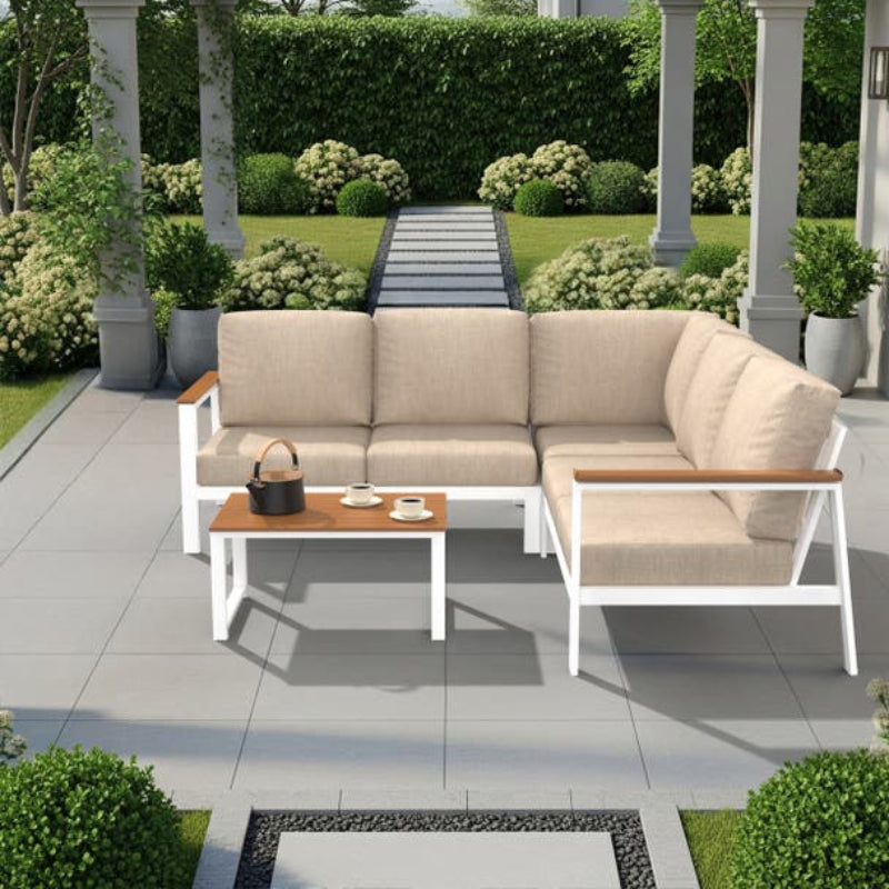 NorthCape International Brighton Patio Sectional 90 Degree Corner Chair