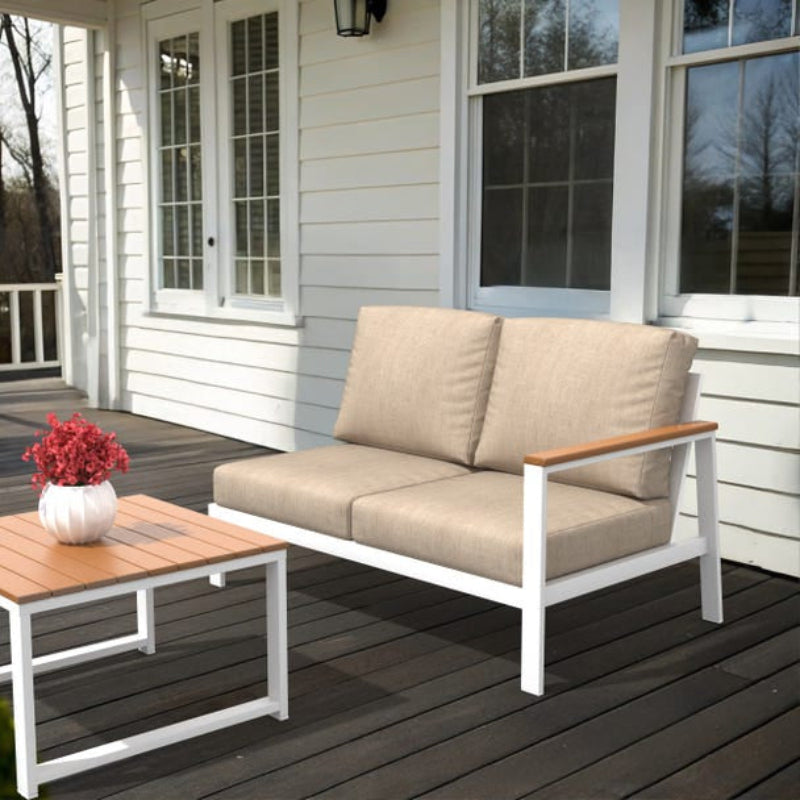 NorthCape International Brighton Patio Sectional Left Arm Loveseat