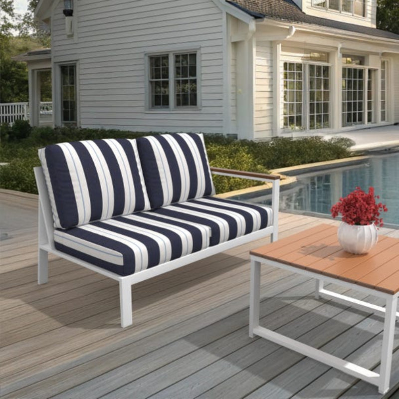 NorthCape International Brighton Patio Sectional Left Arm Loveseat
