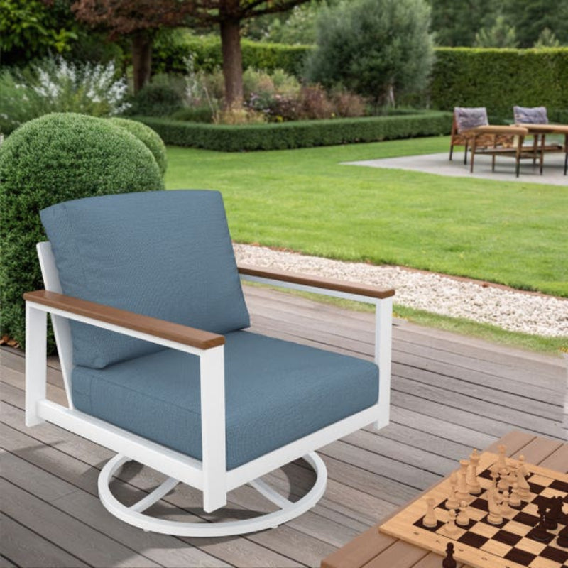 NorthCape International Brighton Patio Swivel Rocking Chair