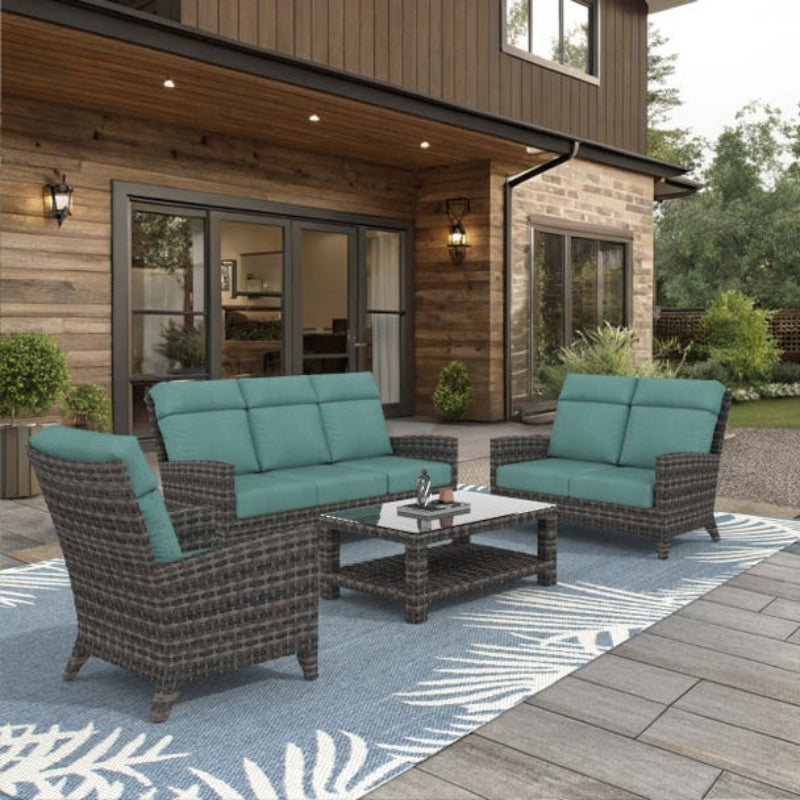 Forever Patio Cavalier 4-Piece Lounge Patio Set
