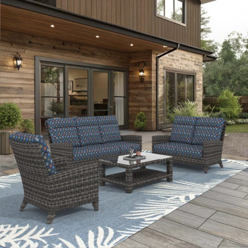 Forever Patio Cavalier 4-Piece Lounge Patio Set