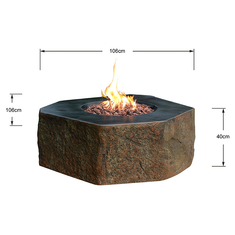 Elementi Columbia Fire Pit Table