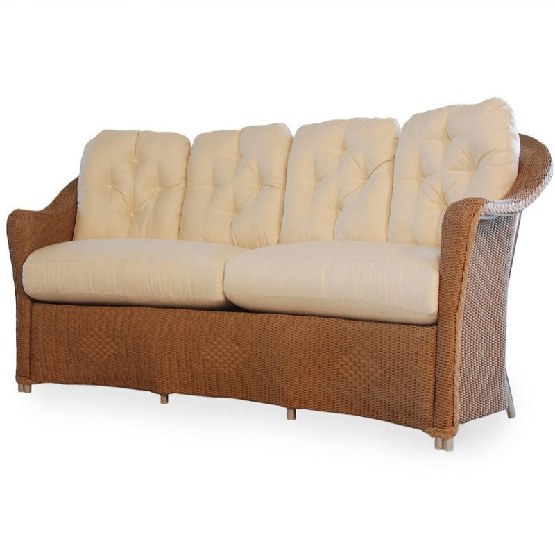 Lloyd Flanders Reflections Wicker Crescent Sofa