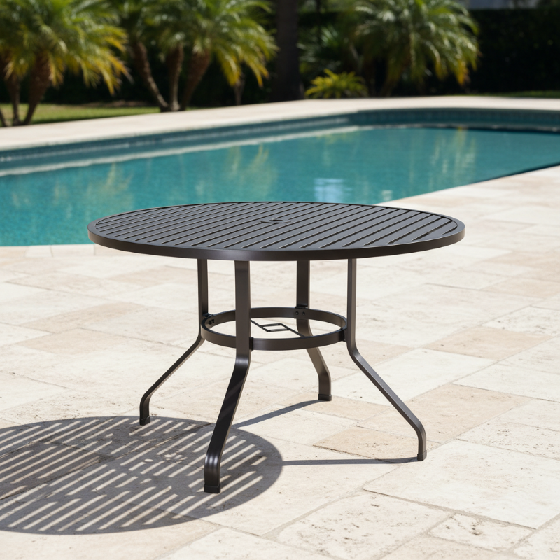 Sunset West La Jolla 48" Round Dining Table