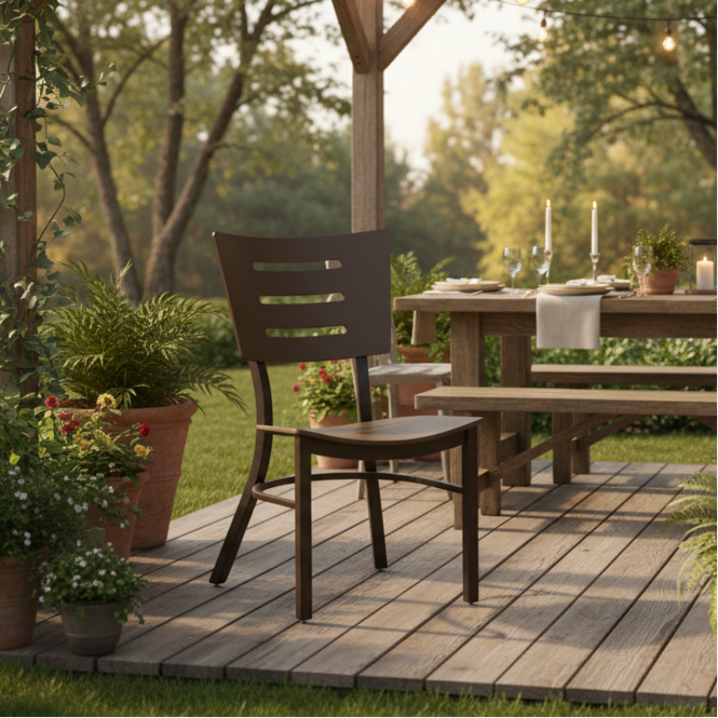 Telescope Casual Avant MGP Aluminum Outdoor Dining Chair
