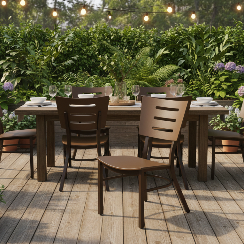 Telescope Casual Avant MGP Aluminum Outdoor Dining Chair