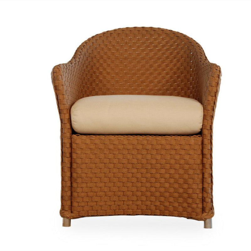 Lloyd Flanders Weekend Retreat Wicker Dining Arm Chair