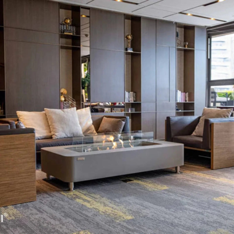 Elementi Sydney 30" Rectangle Concrete Ethanol Fire Table (ON SALE)