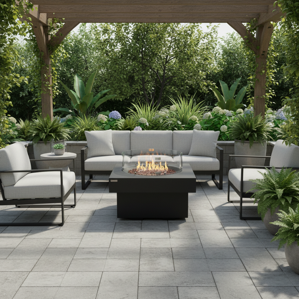 Elementi Modeno Branford Fire Table (ON SALE)