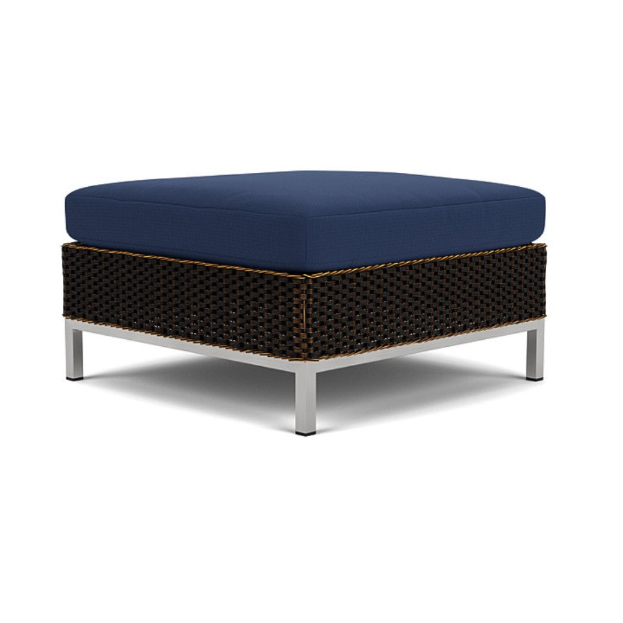 Lloyd Flanders Elements Wicker Ottoman