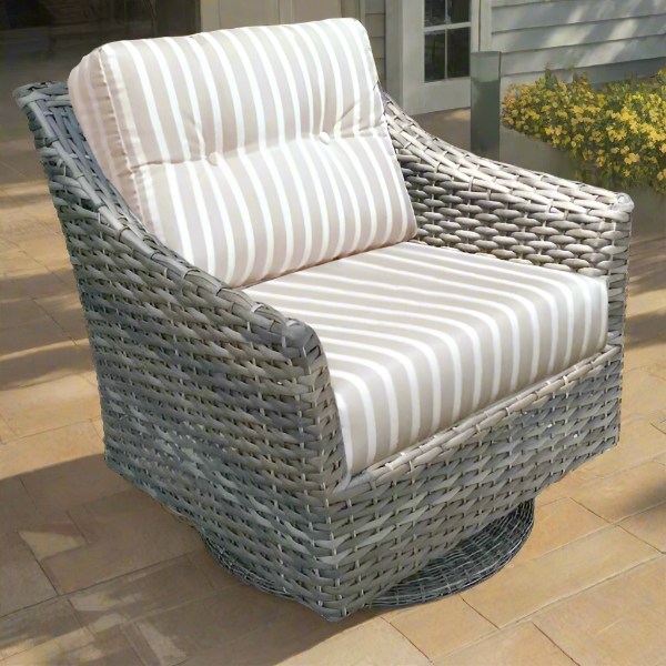 Forever Patio Aberdeen Wicker Swivel Rocker