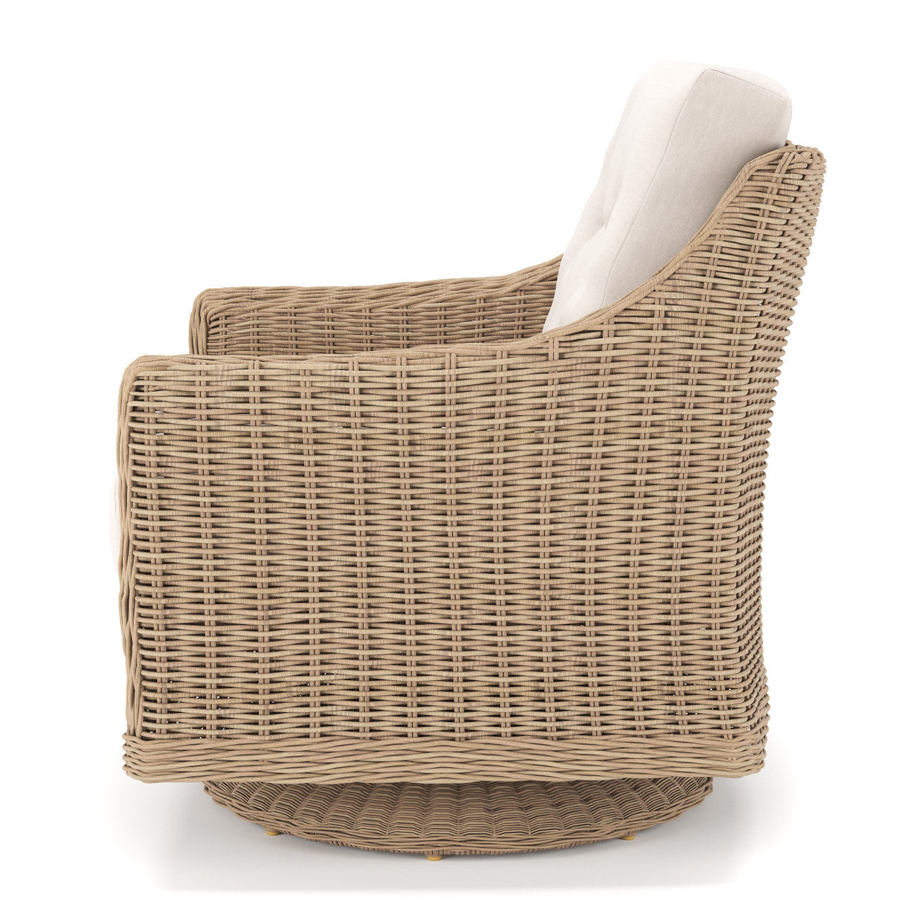 Forever Patio  Carlisle Wicker Swivel Rocker