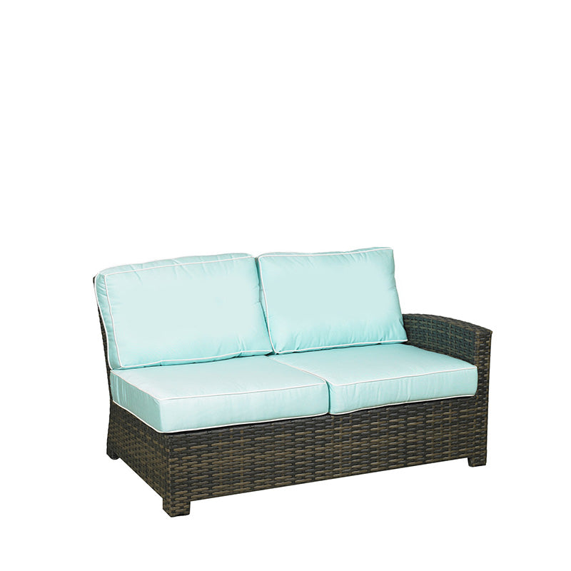 Forever Patio Brookside Wicker Sectional Right Arm Facing Loveseat