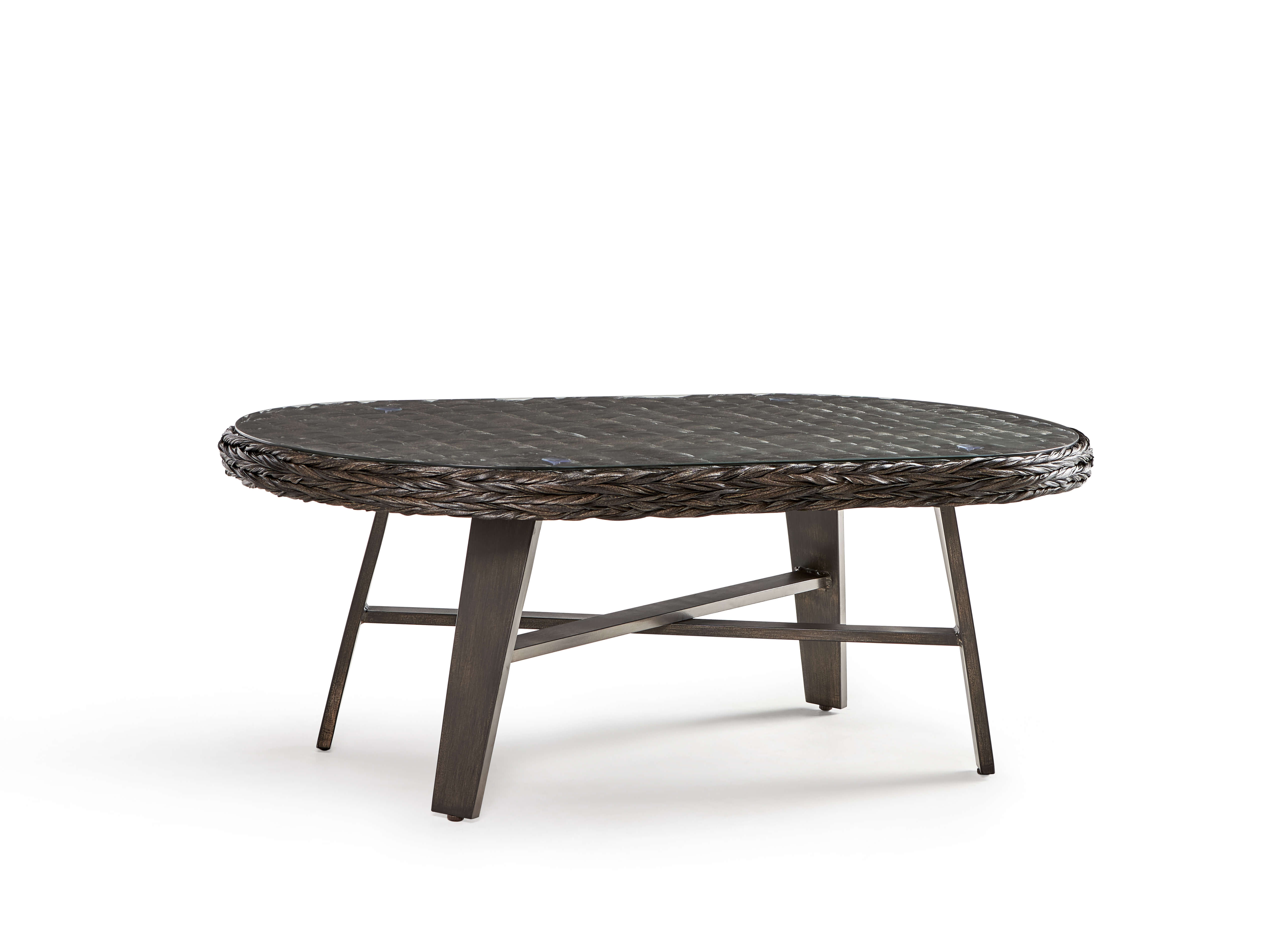 South Sea Rattan Grand Isle Resin Wicker Outdoor Coffee Table