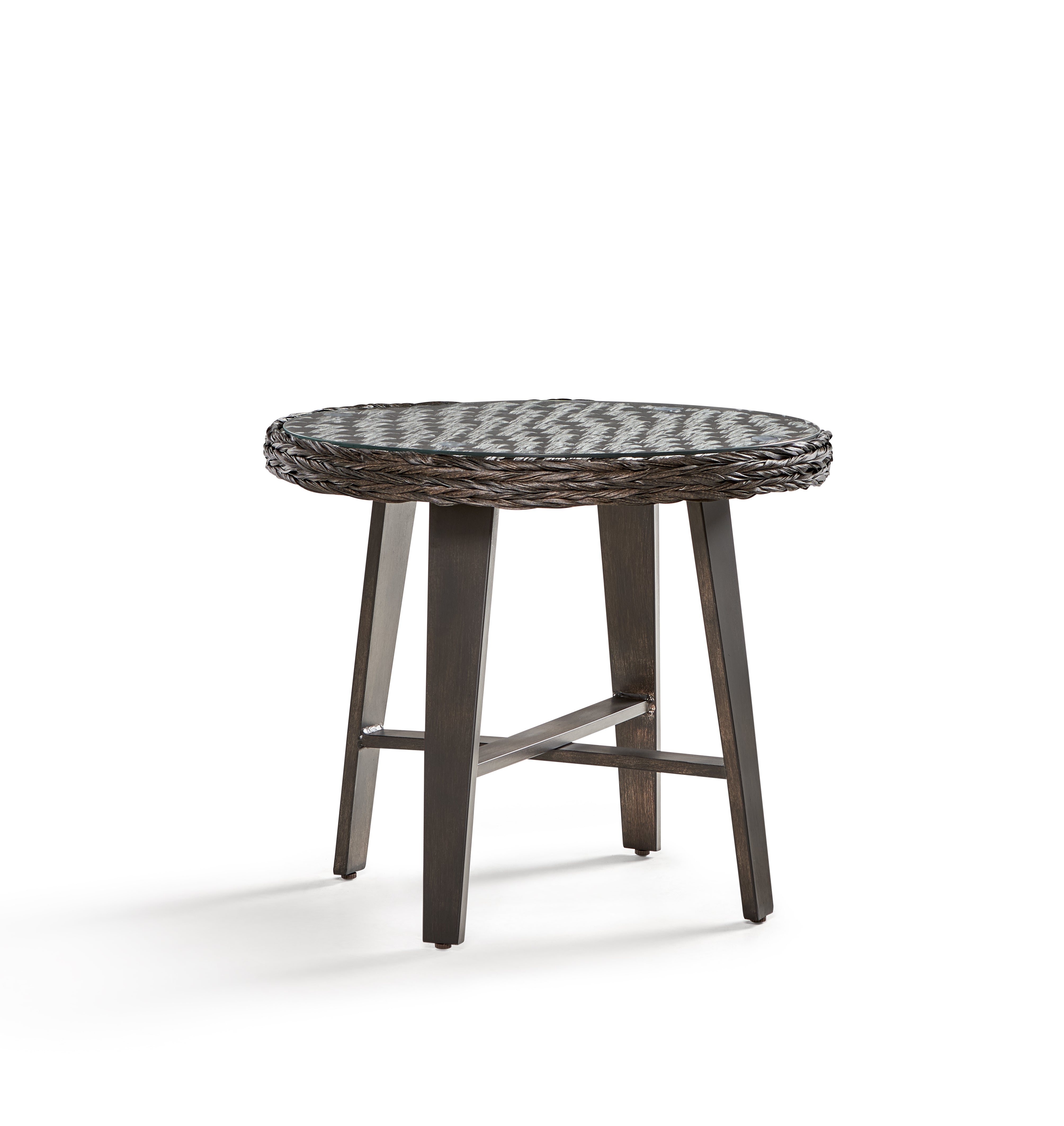 South Sea Rattan Grand Isle Resin Wicker Outdoor End Table