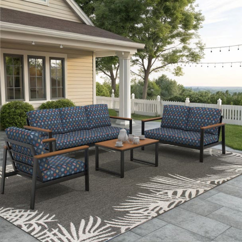 Forever Patio Hanover 4-Piece Lounge Patio Set