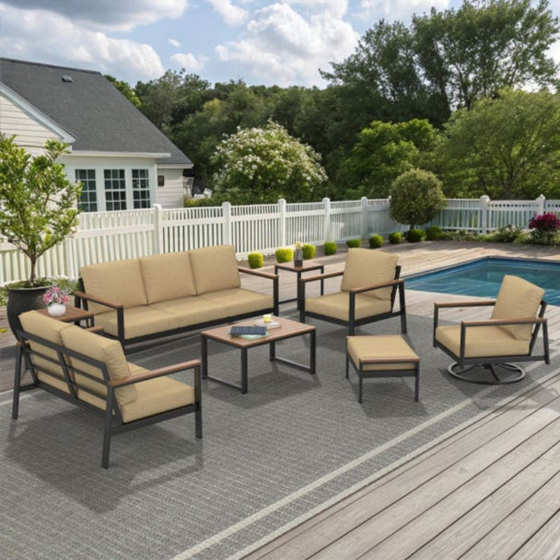 Forever Patio Hanover 8-Piece Ultimate Patio Set