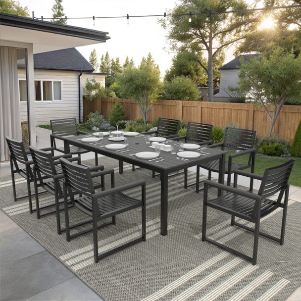 Forever Patio Hanover 8-Seater Patio Dining Set