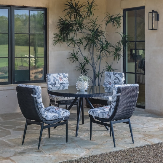Lloyd Flanders Cascade Wicker Outdoor Armless Dining Chair
