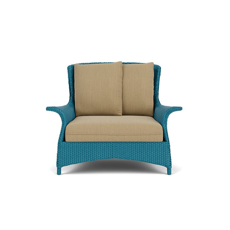 Lloyd Flanders Mandalay  Wicker Chair And A Half
