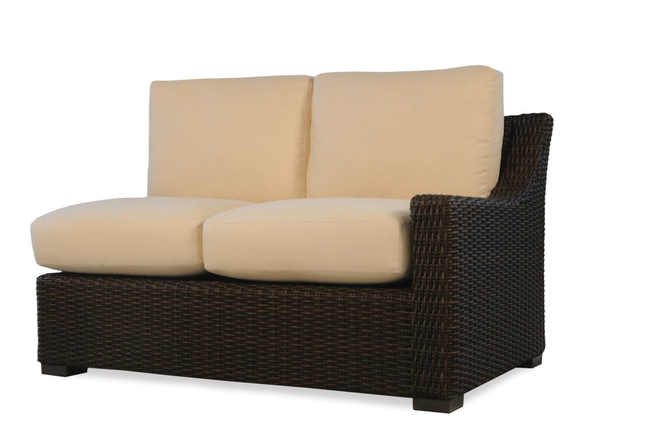 Lloyd Flanders Mesa Woven Vinyl Left Arm Loveseat